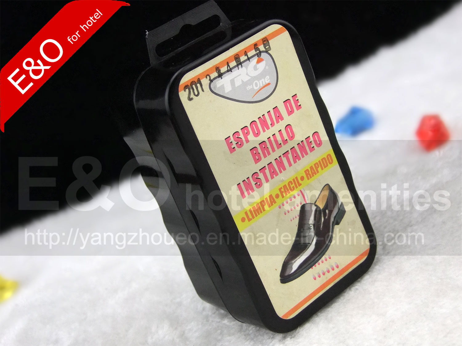Hotel Shoe Shine with Sponge, Hotel Amenities, Hotel Consumable