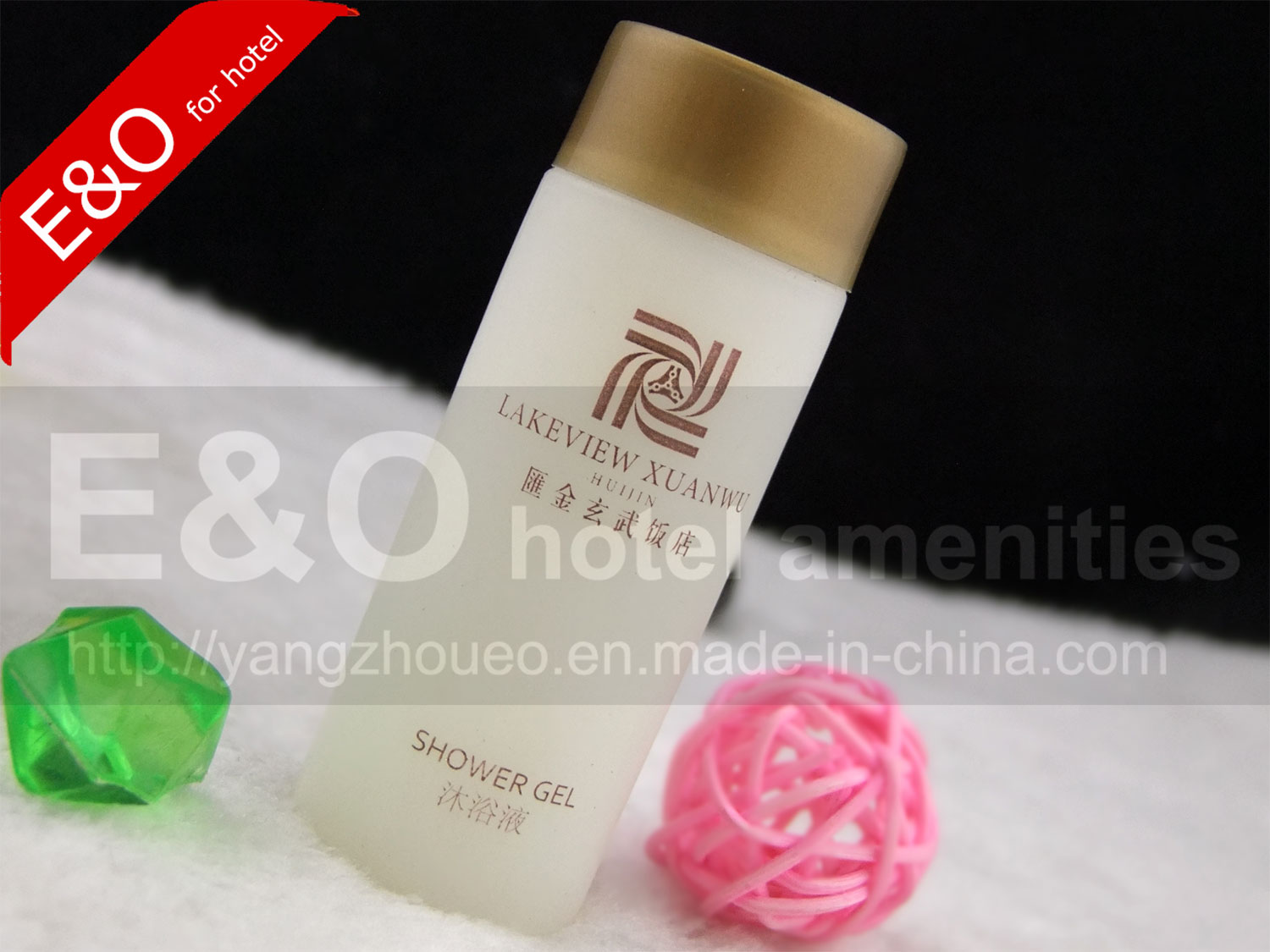 Luxury Hotel Shampoo&Conditioner and Body Lotion, Shampoo Bottle for 4